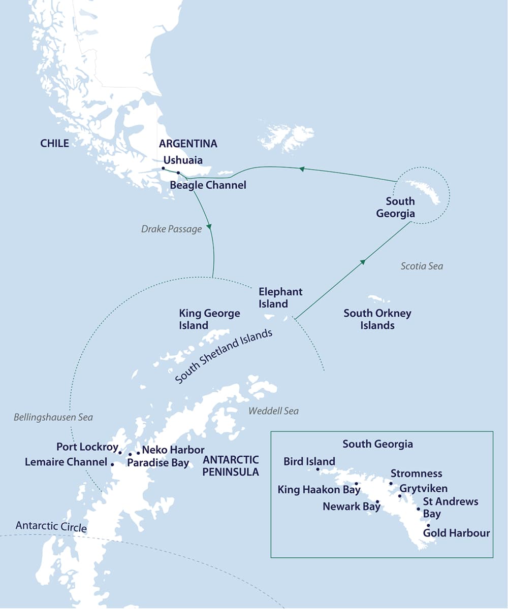 Itinerary 3 map