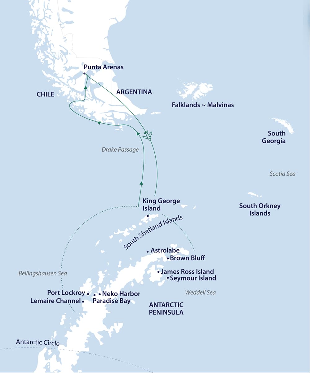 Itinerary 2 map